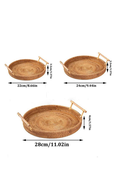 Bandeja Fibra natural